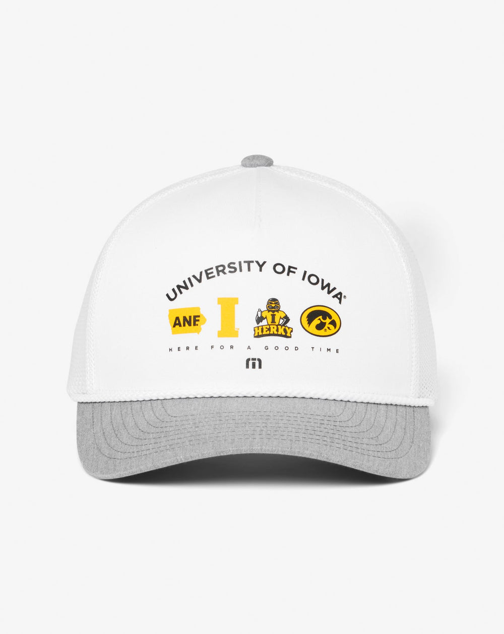 Iowa Defensive Line Snapback Hat Men|Accessories|Game Day|New/White