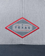 Bellville Tx Snapback Hat Men|Accessories/Heather Grey