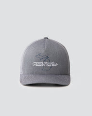 Euchre Snapback Hat Men|Accessories/Heather Quiet Shade