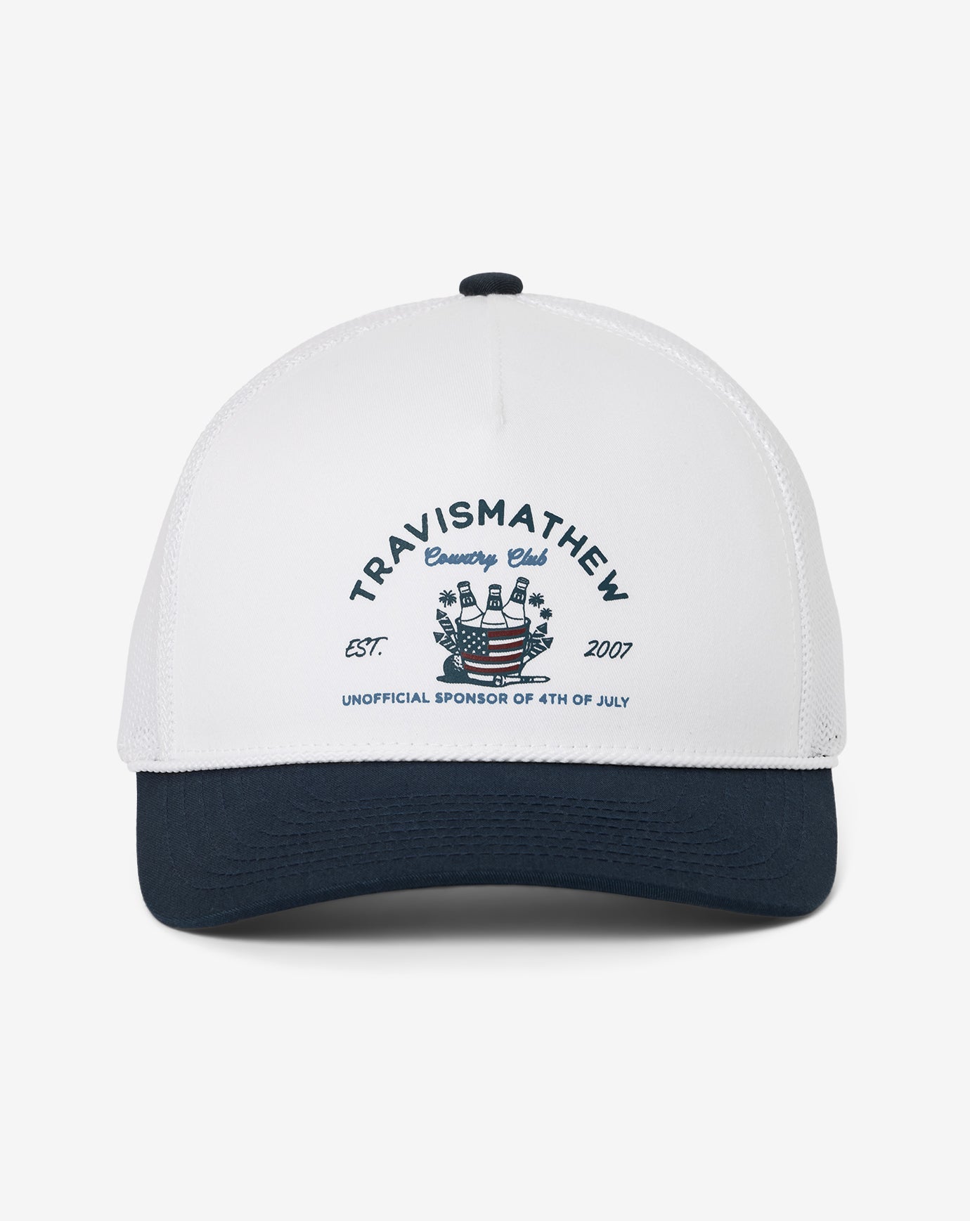 Firecracker Fiesta Snapback Hat Men|Accessories/White
