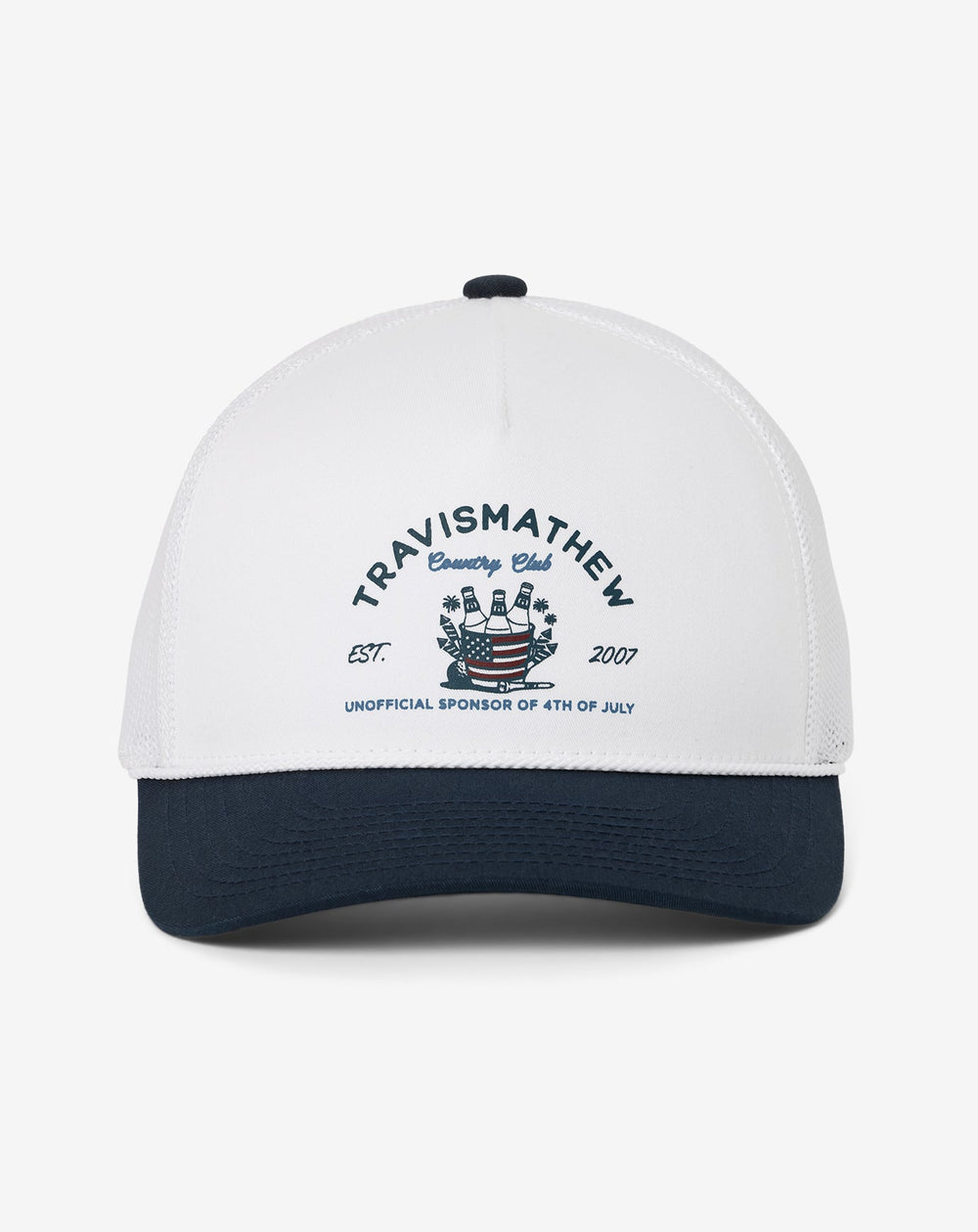 Firecracker Fiesta Snapback Hat Men|Accessories/White