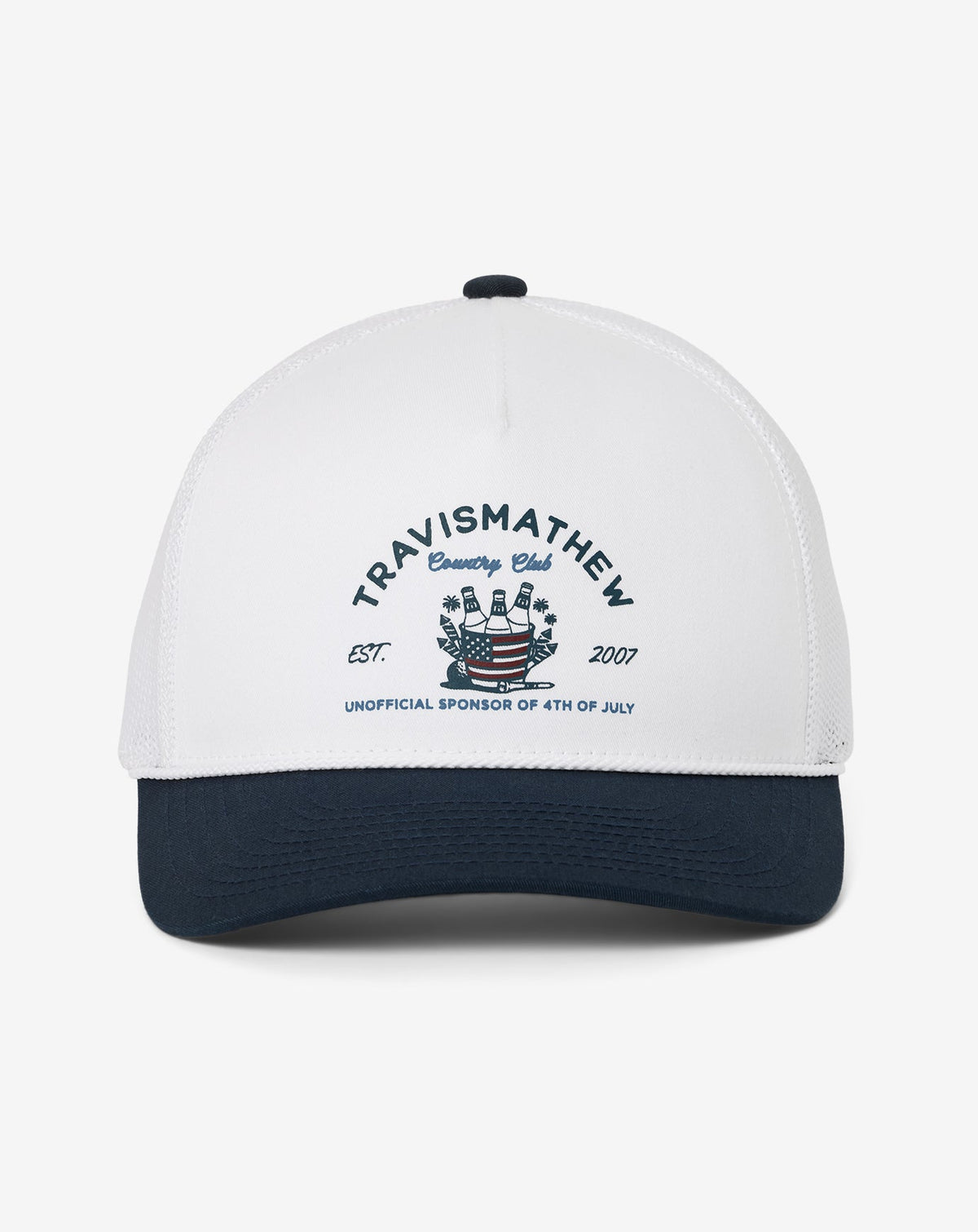 Firecracker Fiesta Snapback Hat Men|Accessories/White