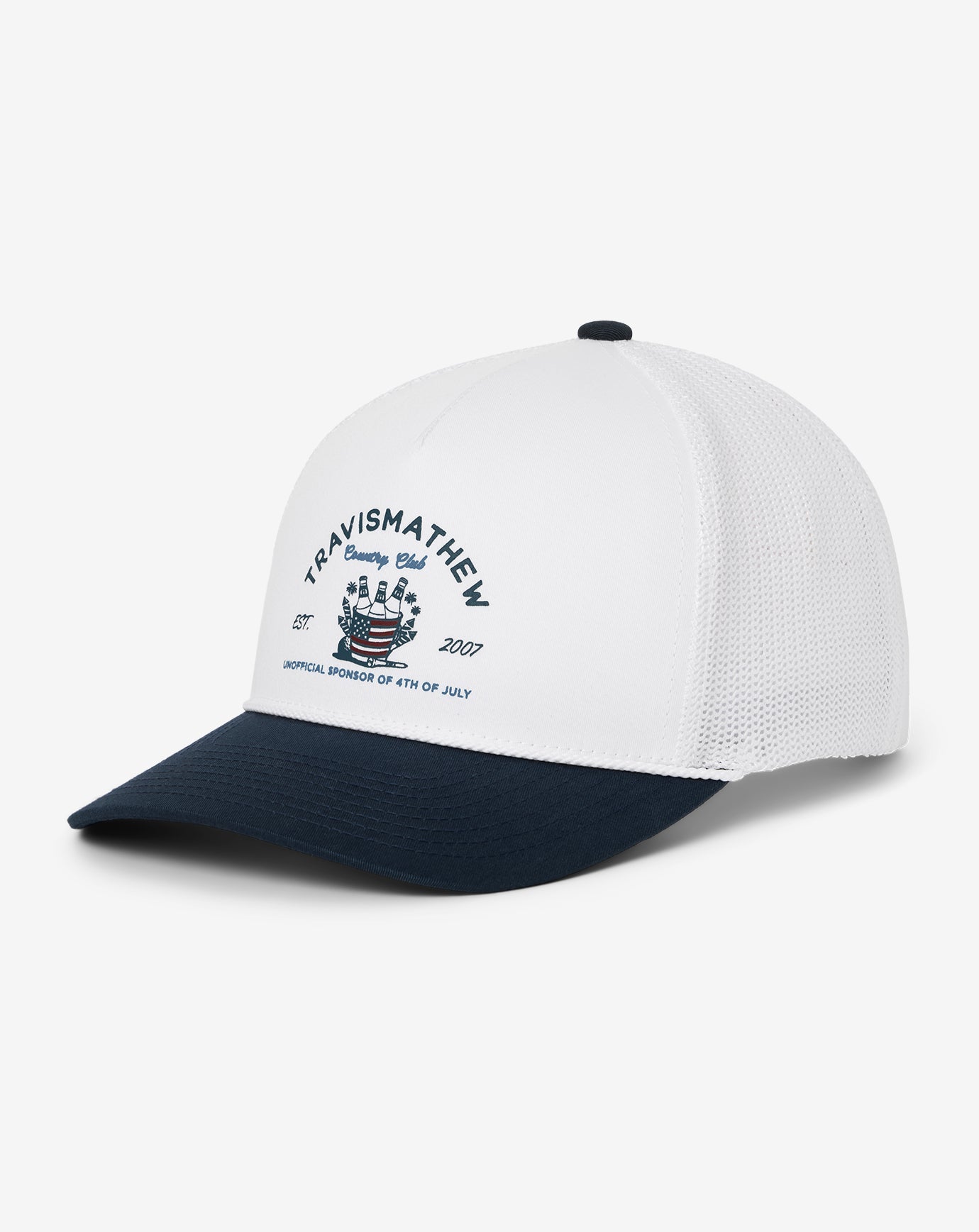 Firecracker Fiesta Snapback Hat Men|Accessories/White