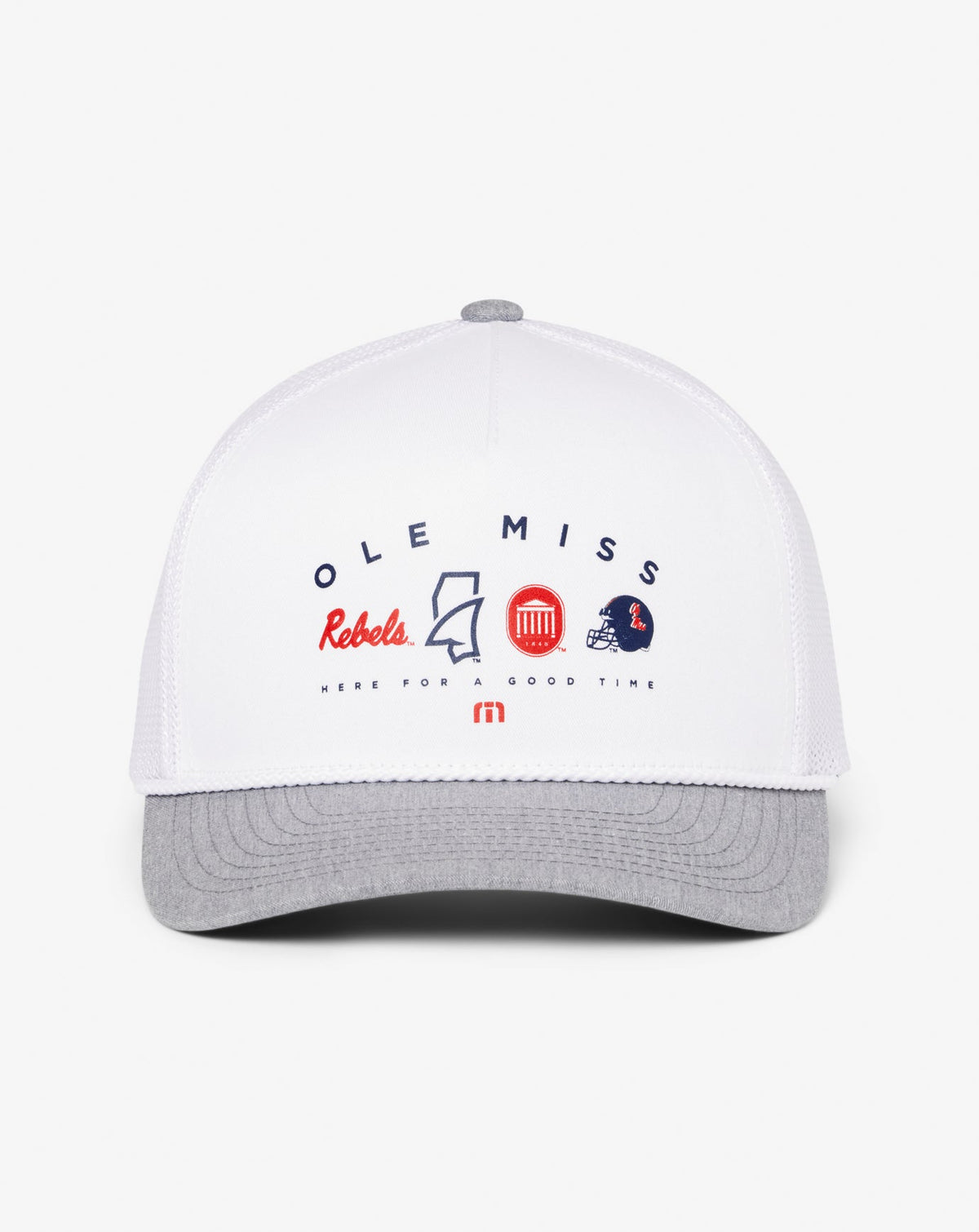 Mississippi Defensive Line Snapback Hat Men|Accessories|Game Day|New/White