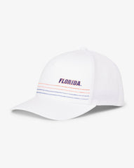 Florida Drum Major Snapback Hat Men|Accessories|New/White
