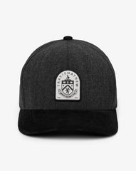 Burnley Rustic Road Snapback Hat Men|Accessories/Black