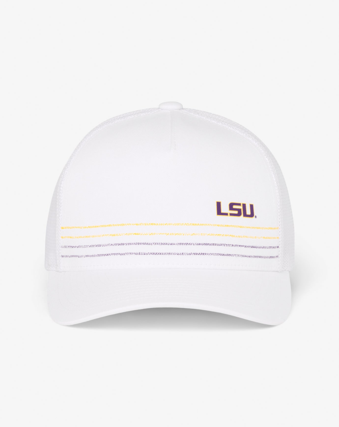 LSU Drum Major Snapback Hat Men|Accessories|Game Day|New/White