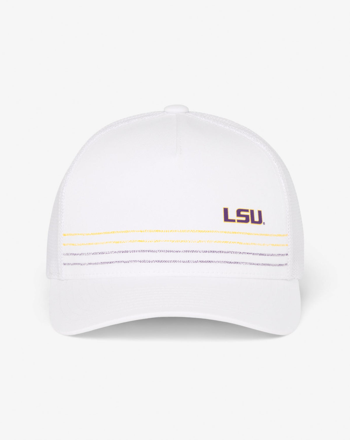LSU Drum Major Snapback Hat Men|Accessories|Game Day|New/White