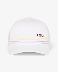 LSU Drum Major Snapback Hat Men|Accessories|Game Day|New/White
