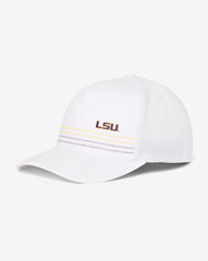 LSU Drum Major Snapback Hat Men|Accessories|Game Day|New/White