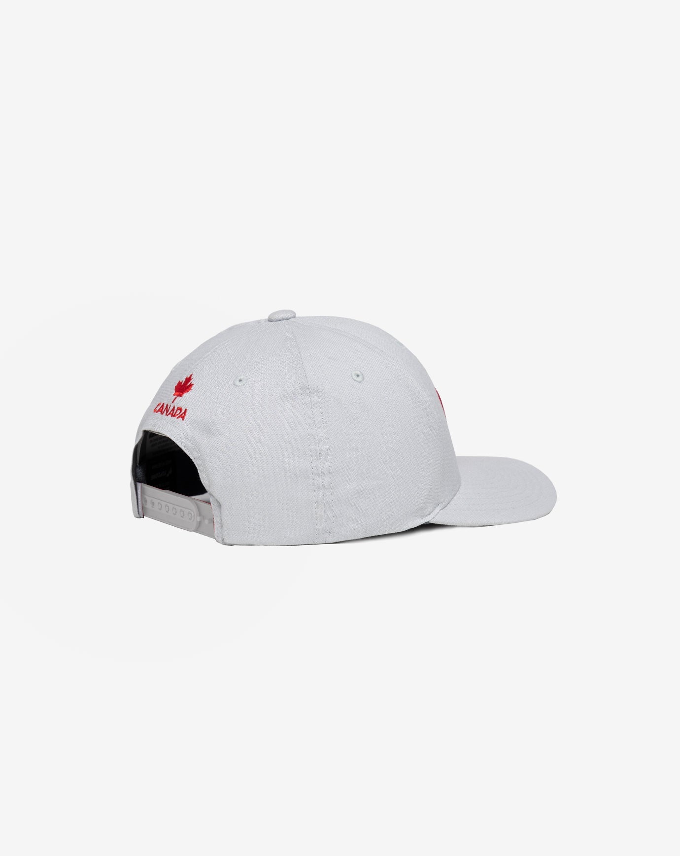 Red White Iconic Snapback Hat Men|Accessories/Heather Grey