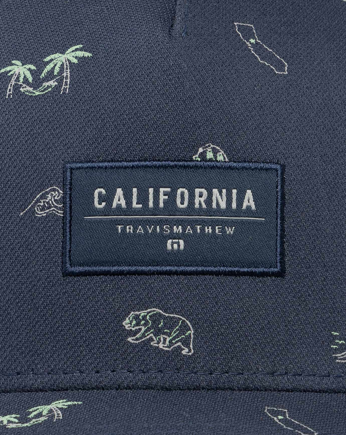 Sausalito Snapback Hat Men|Accessories/Blue Nights