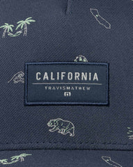 Sausalito Snapback Hat Men|Accessories/Blue Nights