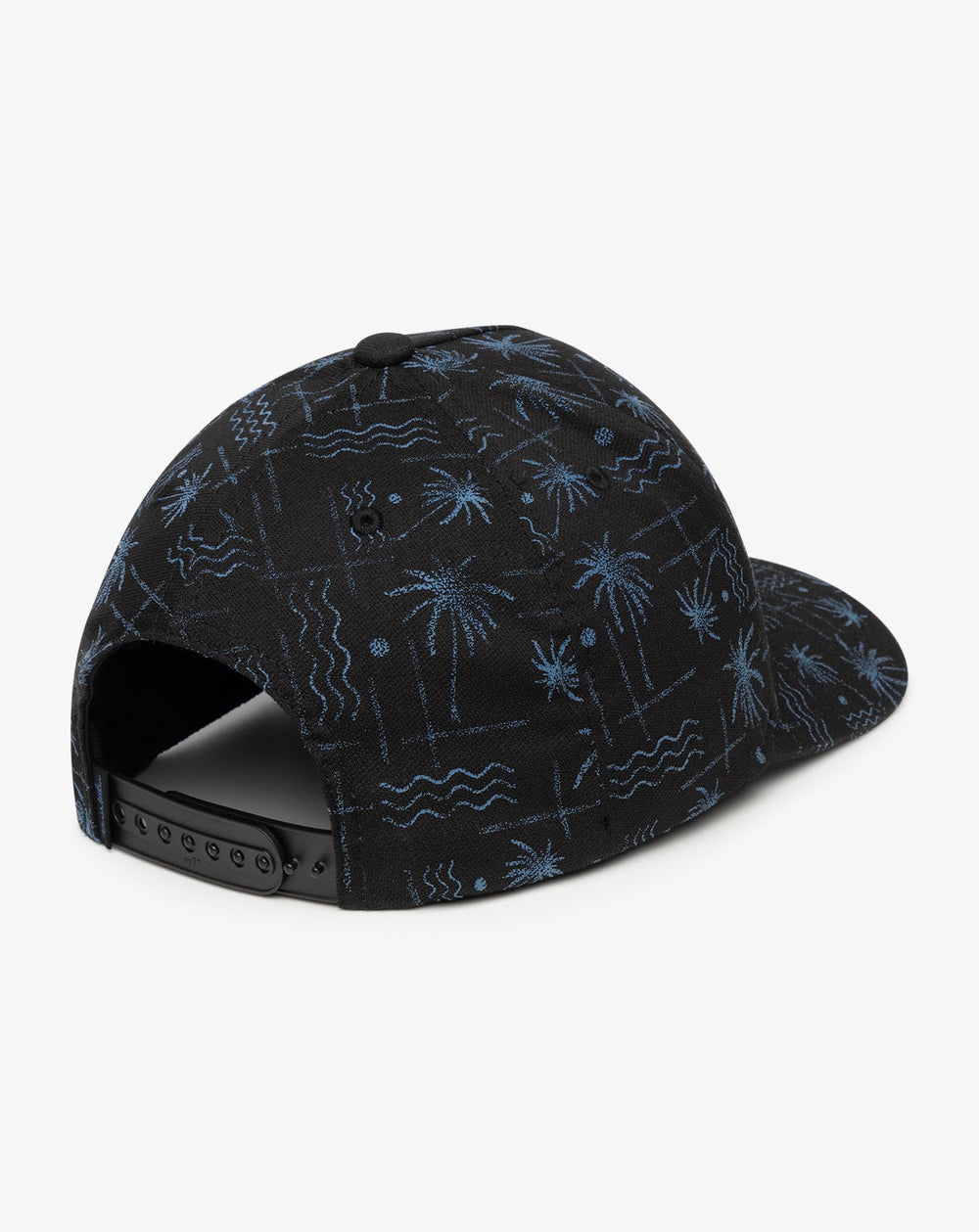 Dorsal Fin Snapback Hat Men|Accessories/Black