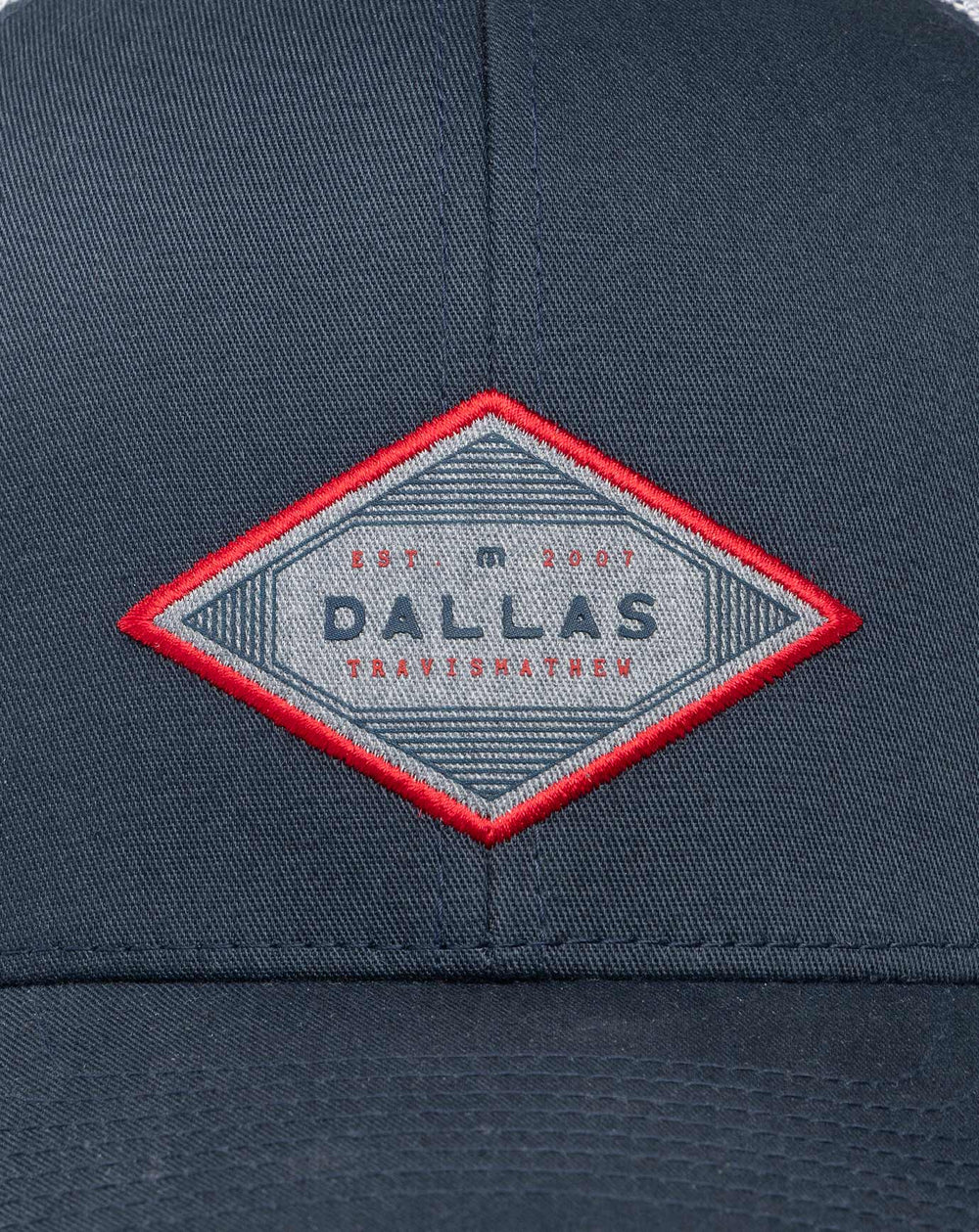 Bellville Dallas Snapback Hat Men|Accessories/Navy