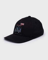 Northern Point Snapback Hat Men|Accessories/Black