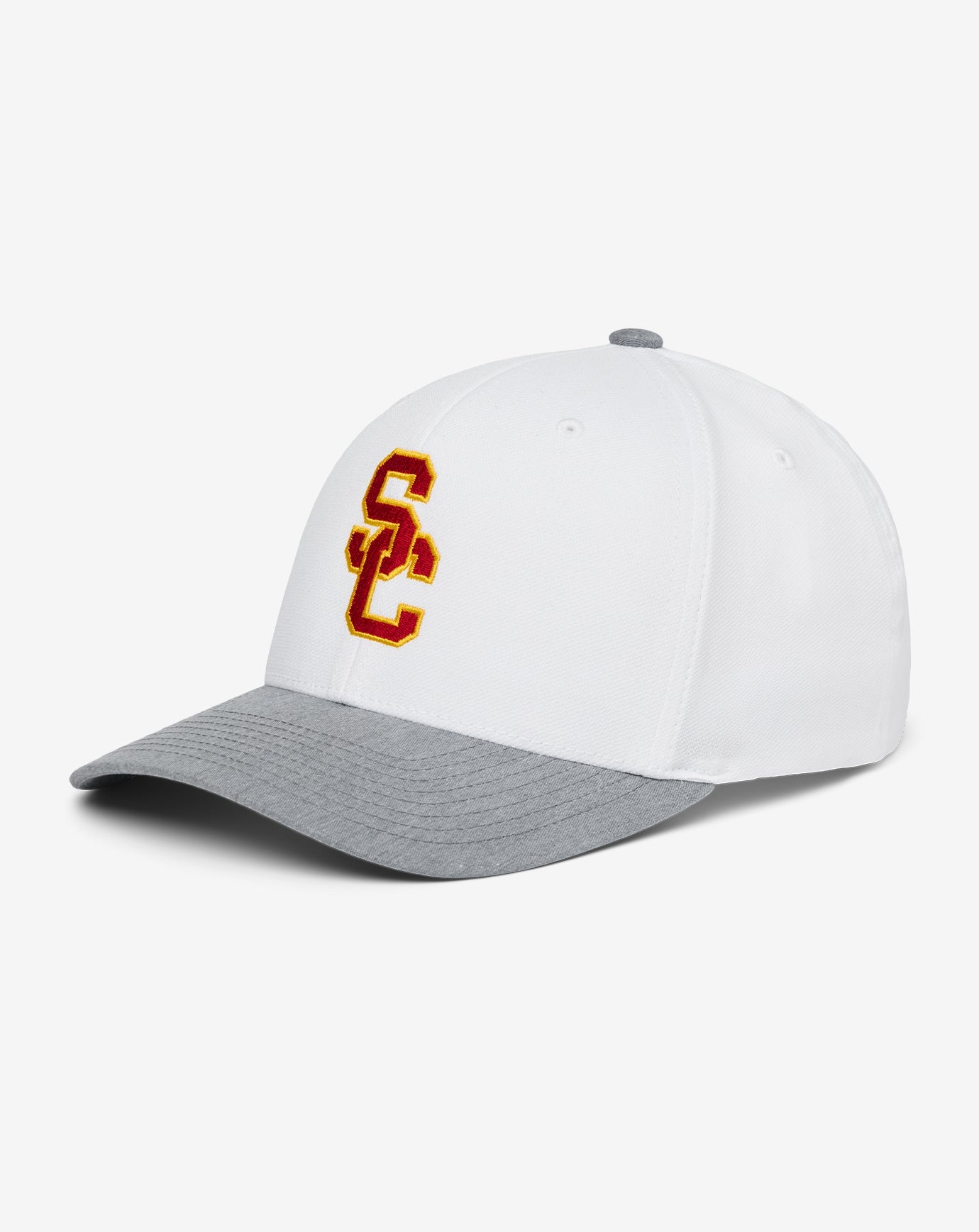 USC Go Around Snapback Hat Men|Accessories|Game Day|New/White/Heather Grey