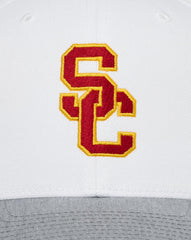USC Go Around Snapback Hat Men|Accessories|Game Day|New/White/Heather Grey