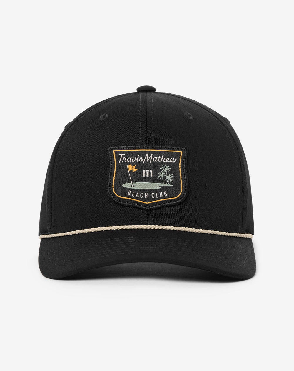 Beach Club Snapback Hat Men|Accessories/Black