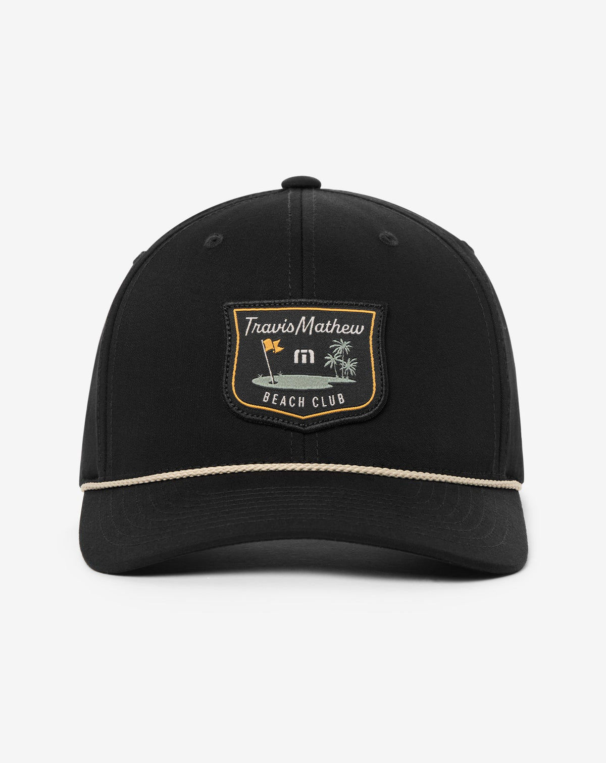 Beach Club Snapback Hat Men|Accessories/Black