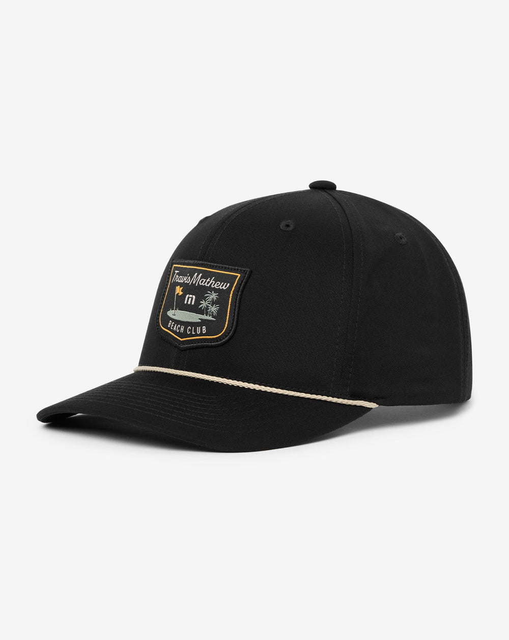 Beach Club Snapback Hat Men|Accessories/Black