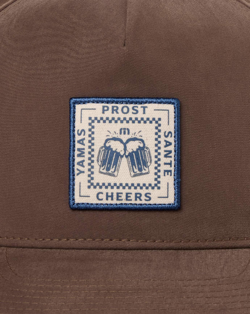Cheers Snapback Hat Men|Accessories/Chocolate Brown