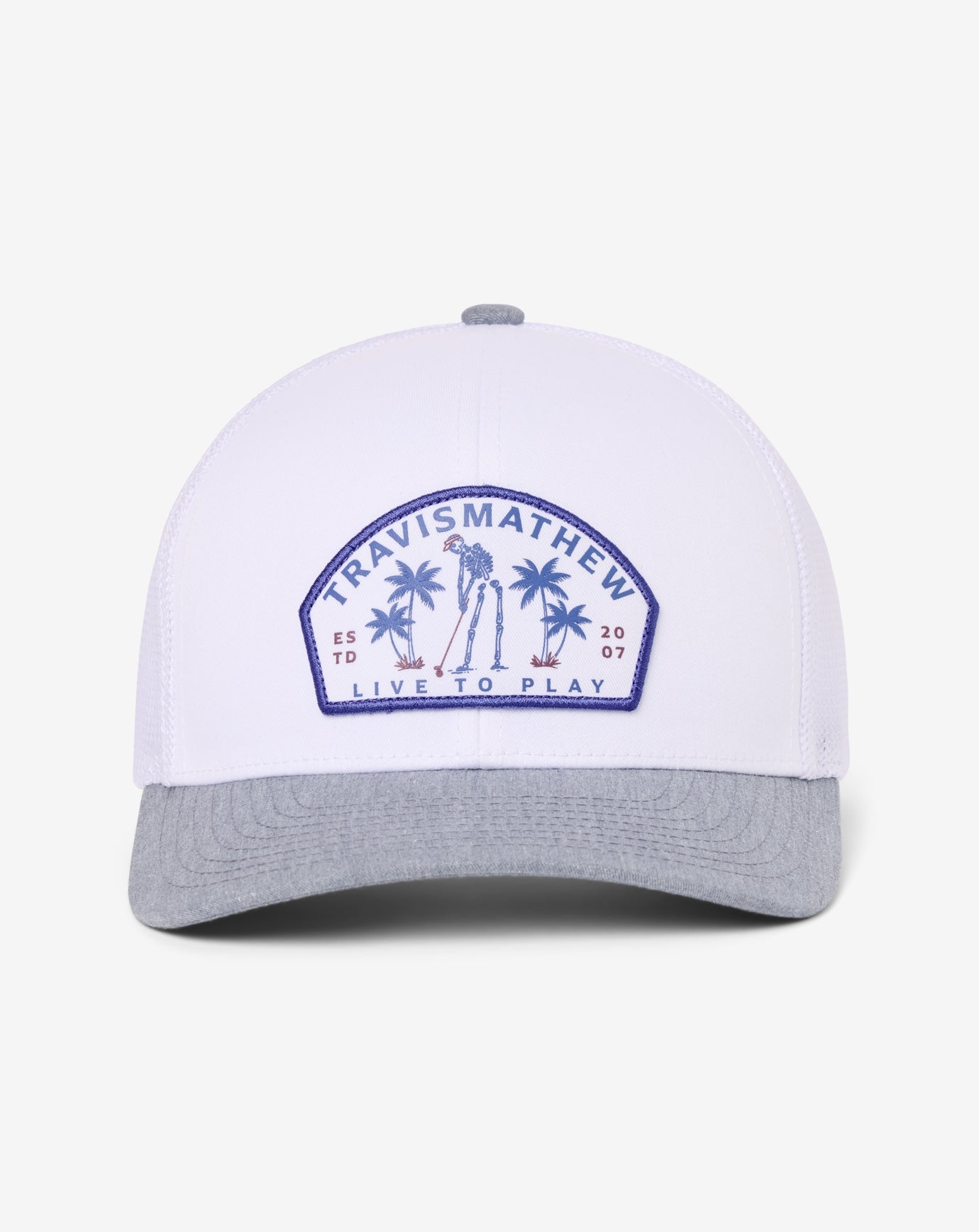 Dark Ages Snapback Hat Men|Accessories/White