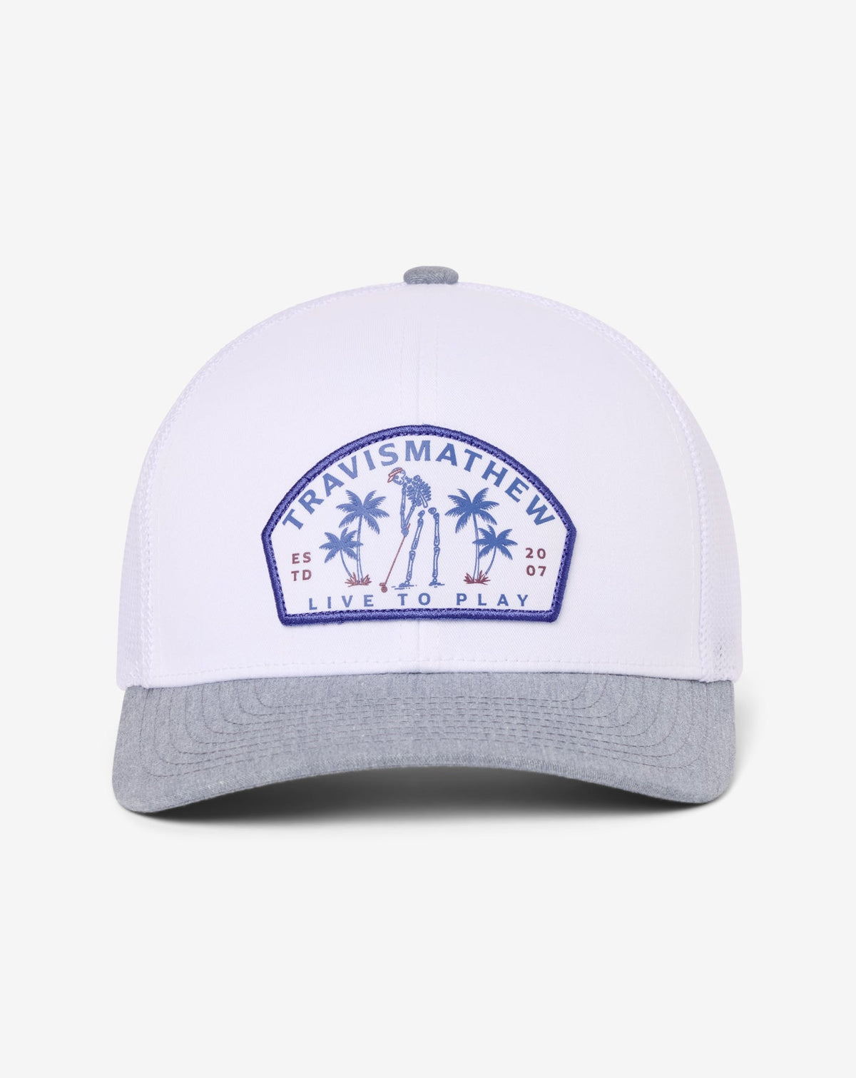 Dark Ages Snapback Hat Men|Accessories/White