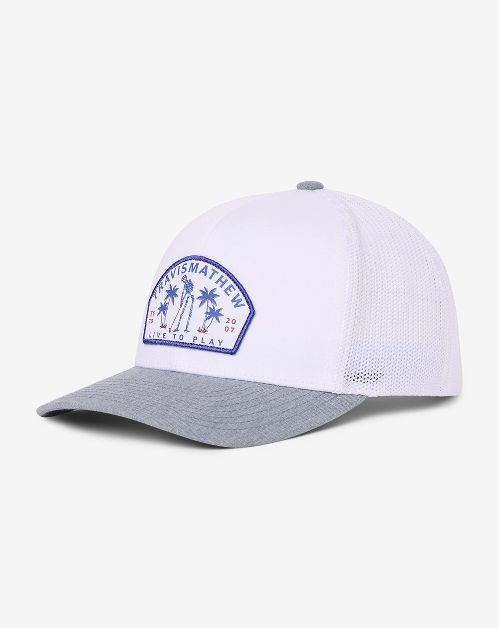Dark Ages Snapback Hat Men|Accessories/White