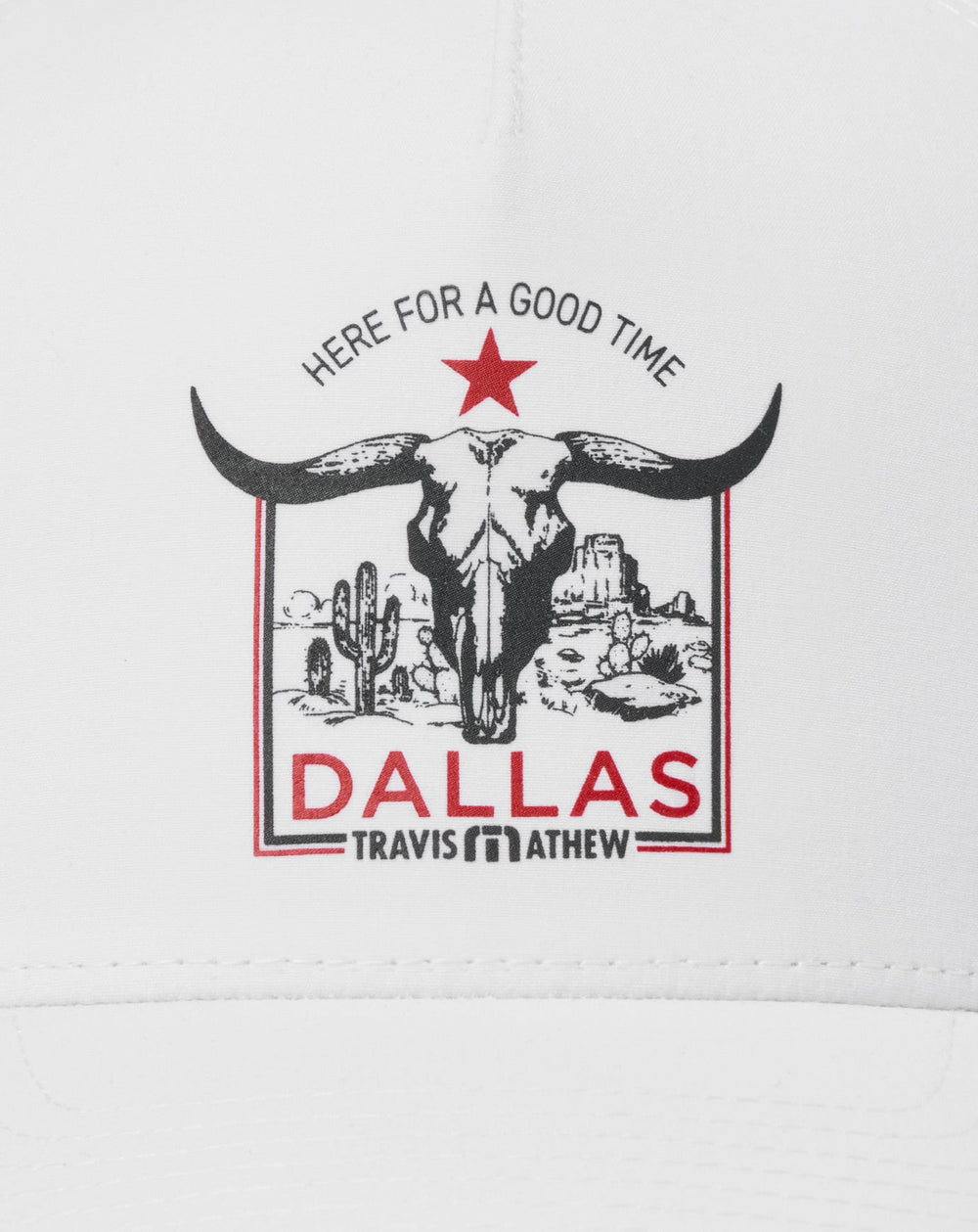 Down South Dallas Snapback Hat Men|Accessories/White