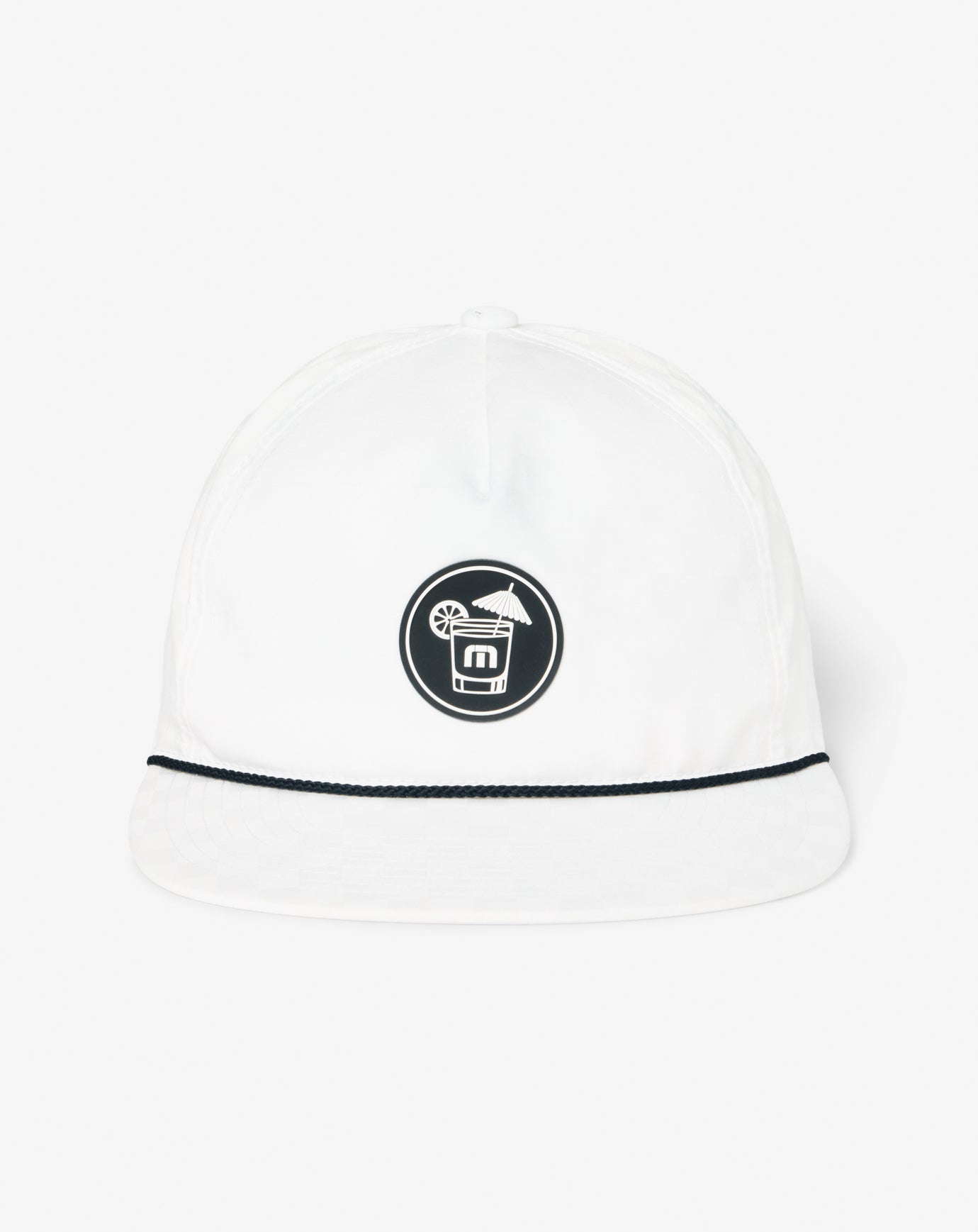 Margarita Pitcher Snapback Hat Men|Accessories/White
