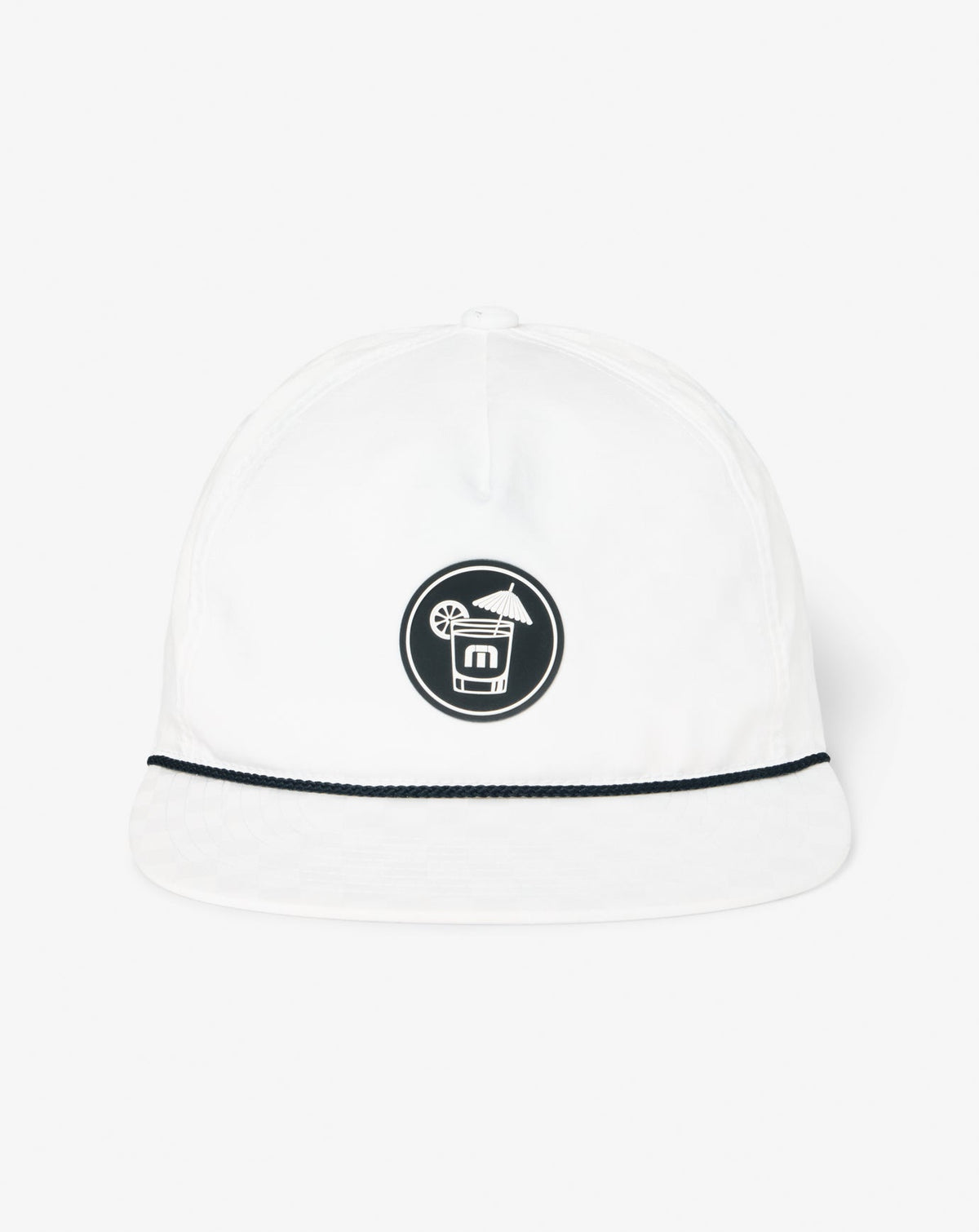 Margarita Pitcher Snapback Hat Men|Accessories/White