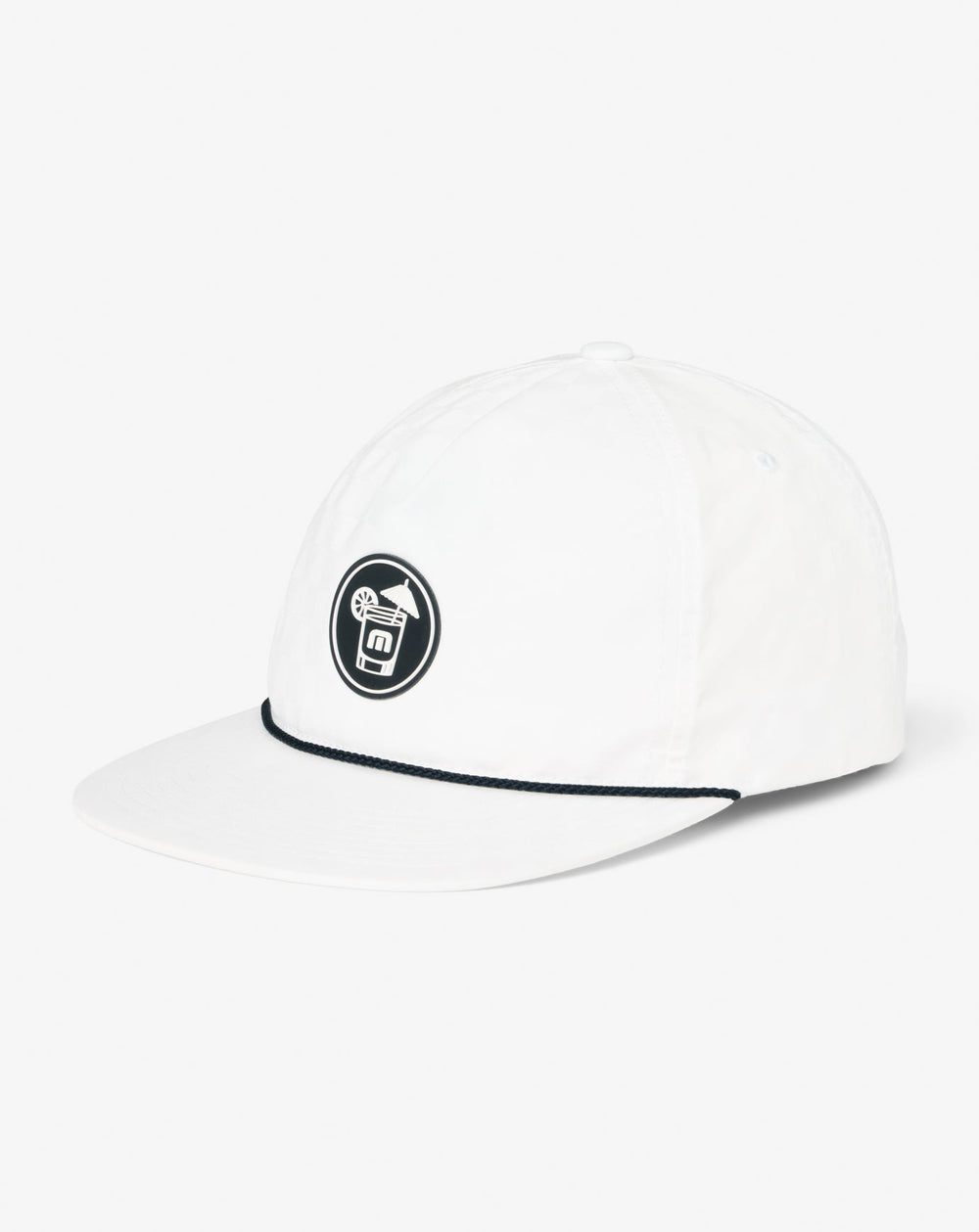 Margarita Pitcher Snapback Hat Men|Accessories/White