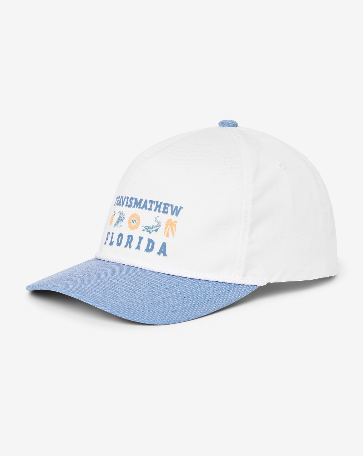 Bring The Sunscreen Snapback Hat Men|Accessories/White