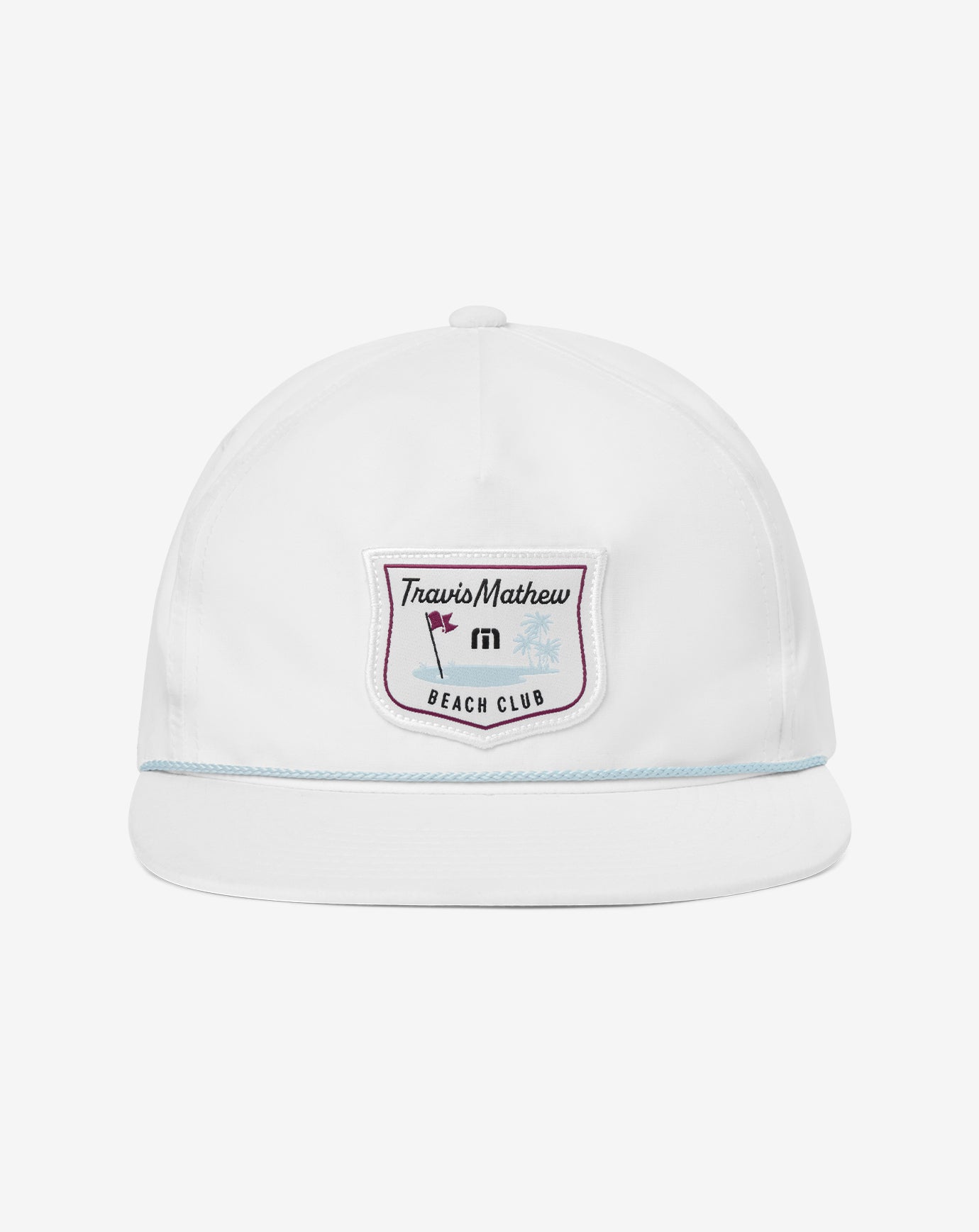 TM Beach Club Snapback Hat Men|Accessories/White