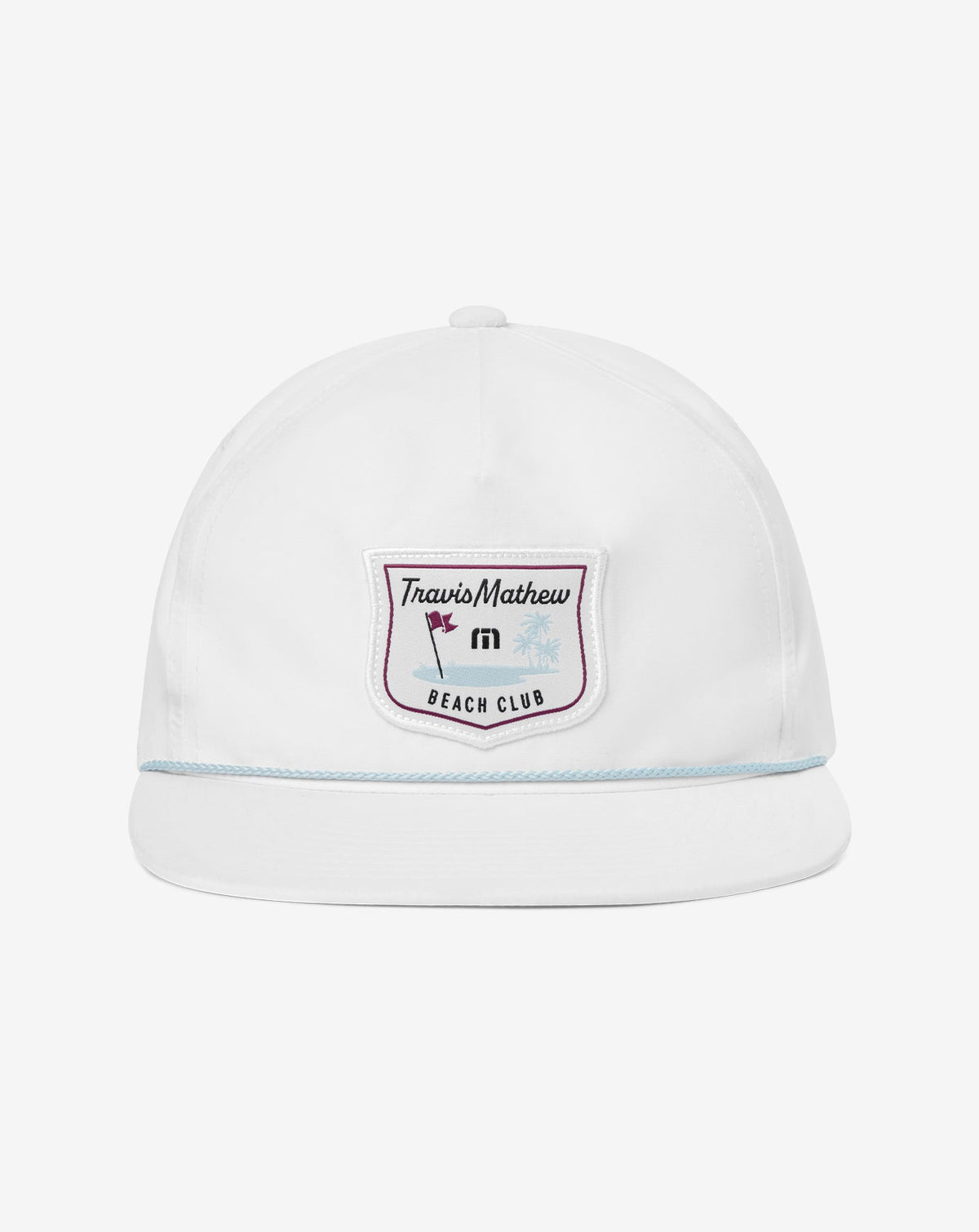 TM Beach Club Snapback Hat Men|Accessories/White