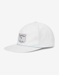 TM Beach Club Snapback Hat Men|Accessories/White