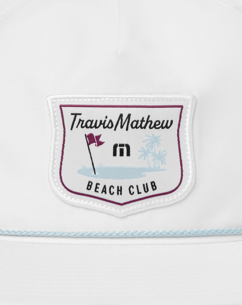 TM Beach Club Snapback Hat Men|Accessories/White