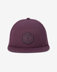 Triple Threat Snapback Hat Men|Accessories|New/Mauve Wine