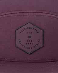 Triple Threat Snapback Hat Men|Accessories|New/Mauve Wine