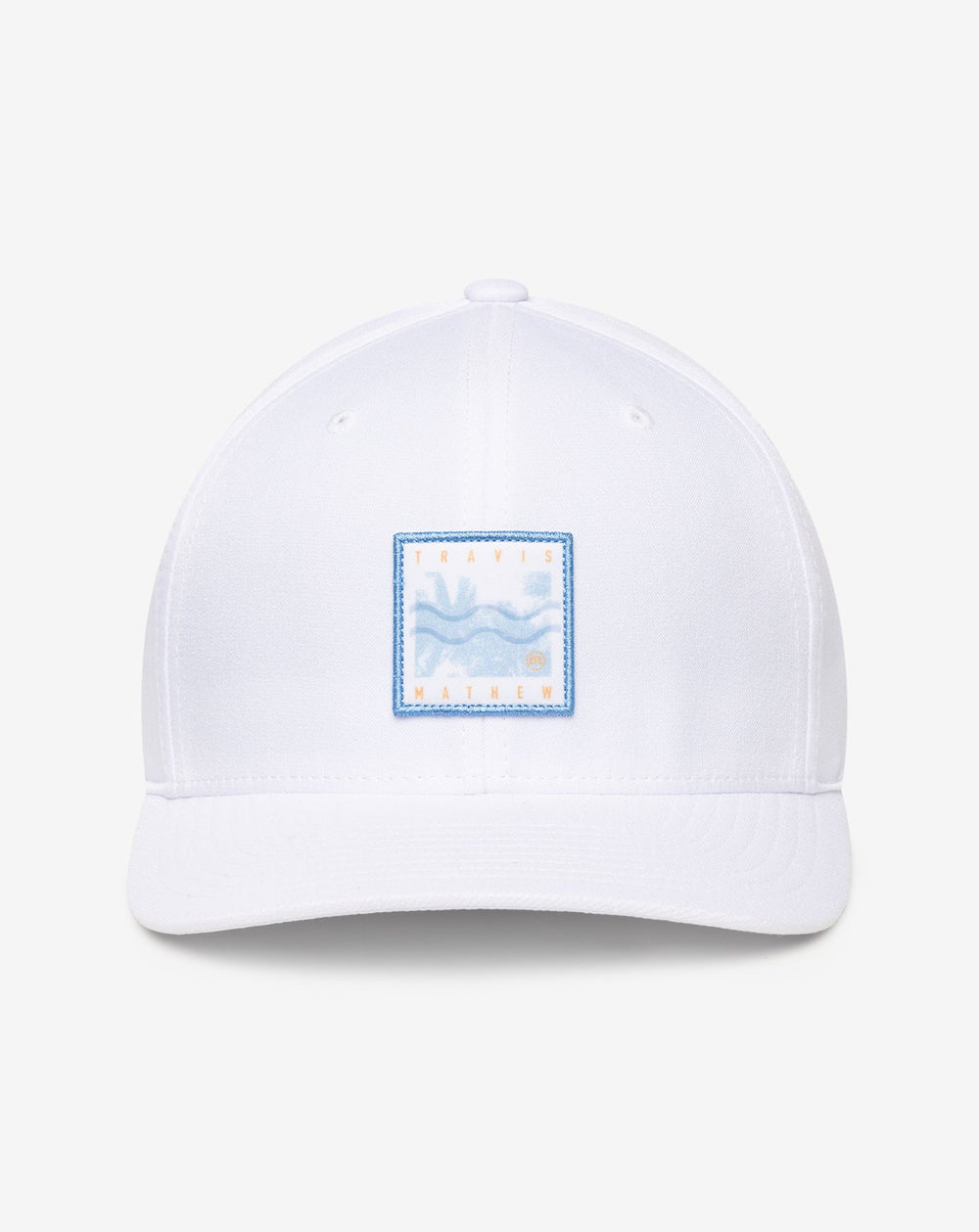In The Line Up Fitted Hat Men|Accessories|Golf/White