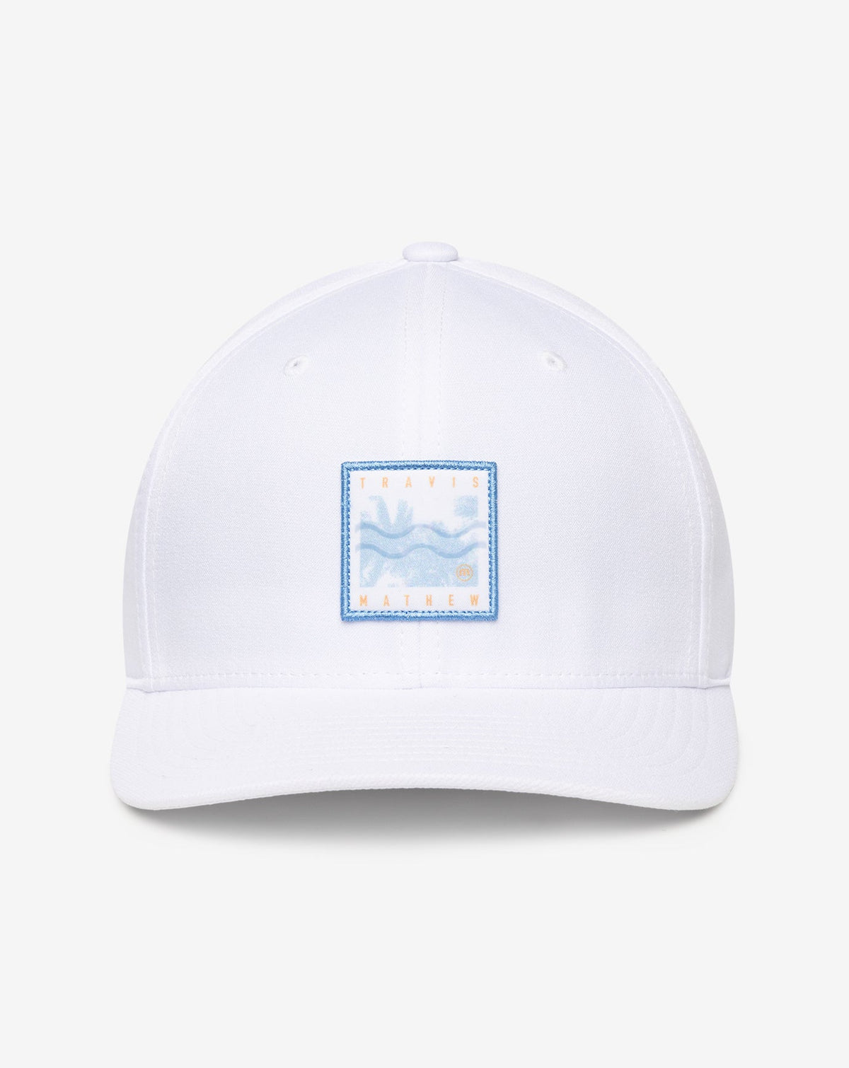 In The Line Up Fitted Hat Men|Accessories|Golf/White