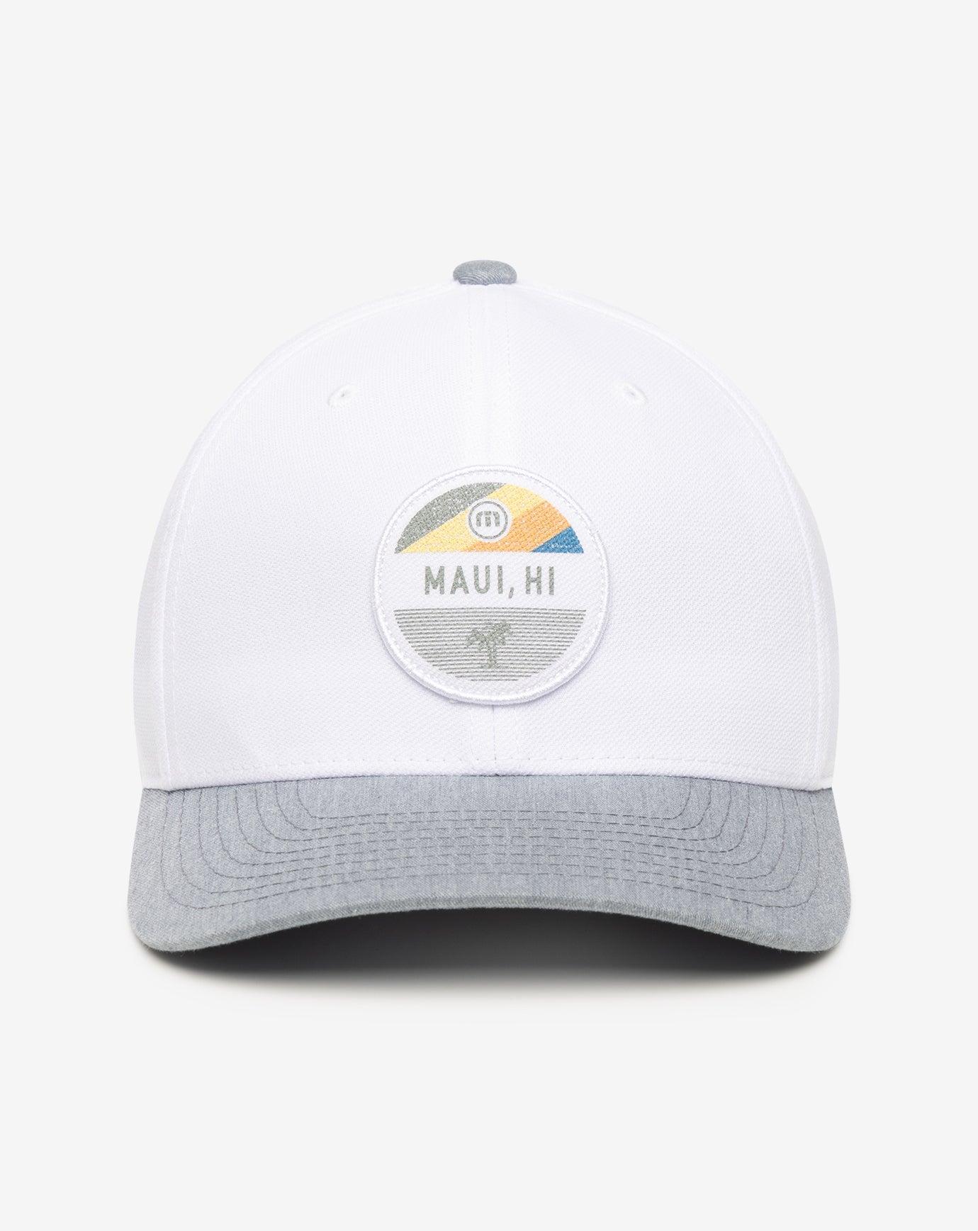 Test The Waters Fitted Hat Men|Accessories/White