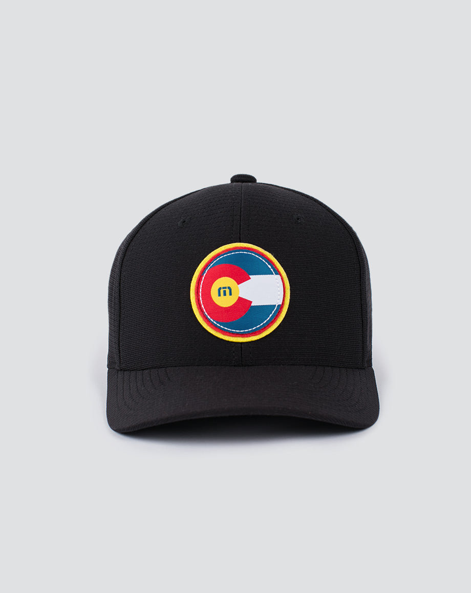 Hop Boulders Fitted Hat Men|Accessories/Black