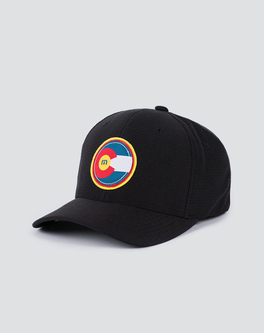 Hop Boulders Fitted Hat Men|Accessories/Black