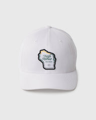 Pavilion Fitted Hat Men|Accessories/White