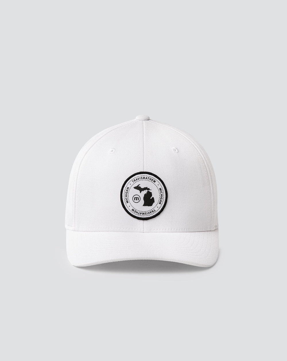 Sunset Clap Fitted Hat Men|Accessories/White