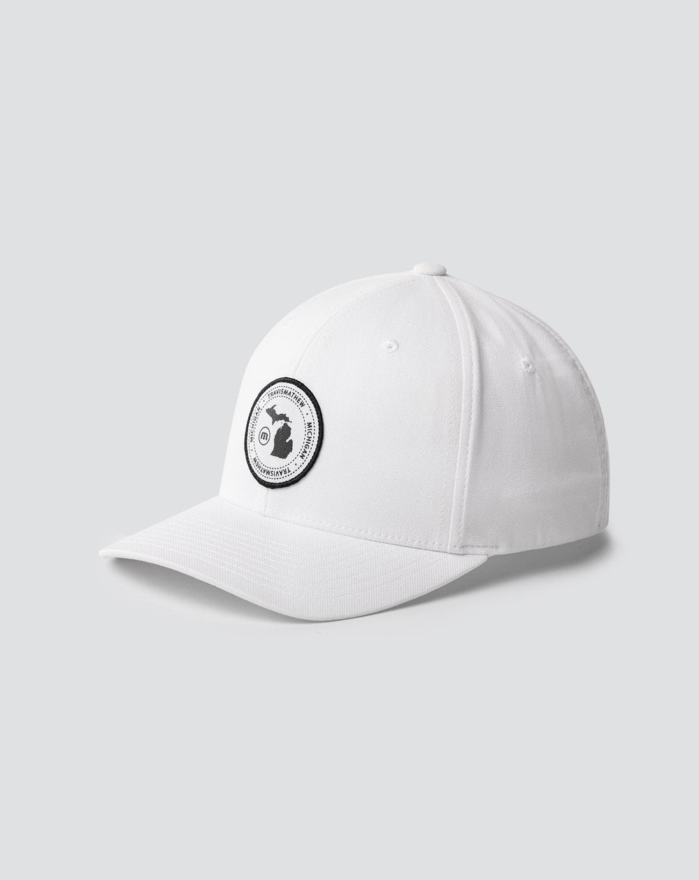 Sunset Clap Fitted Hat Men|Accessories/White