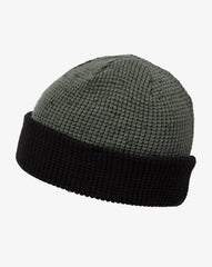 Cloud Waffle Beanie Men|Accessories/Dark Olive