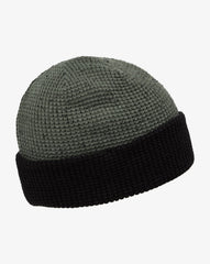 Cloud Waffle Beanie Men|Accessories/Dark Olive